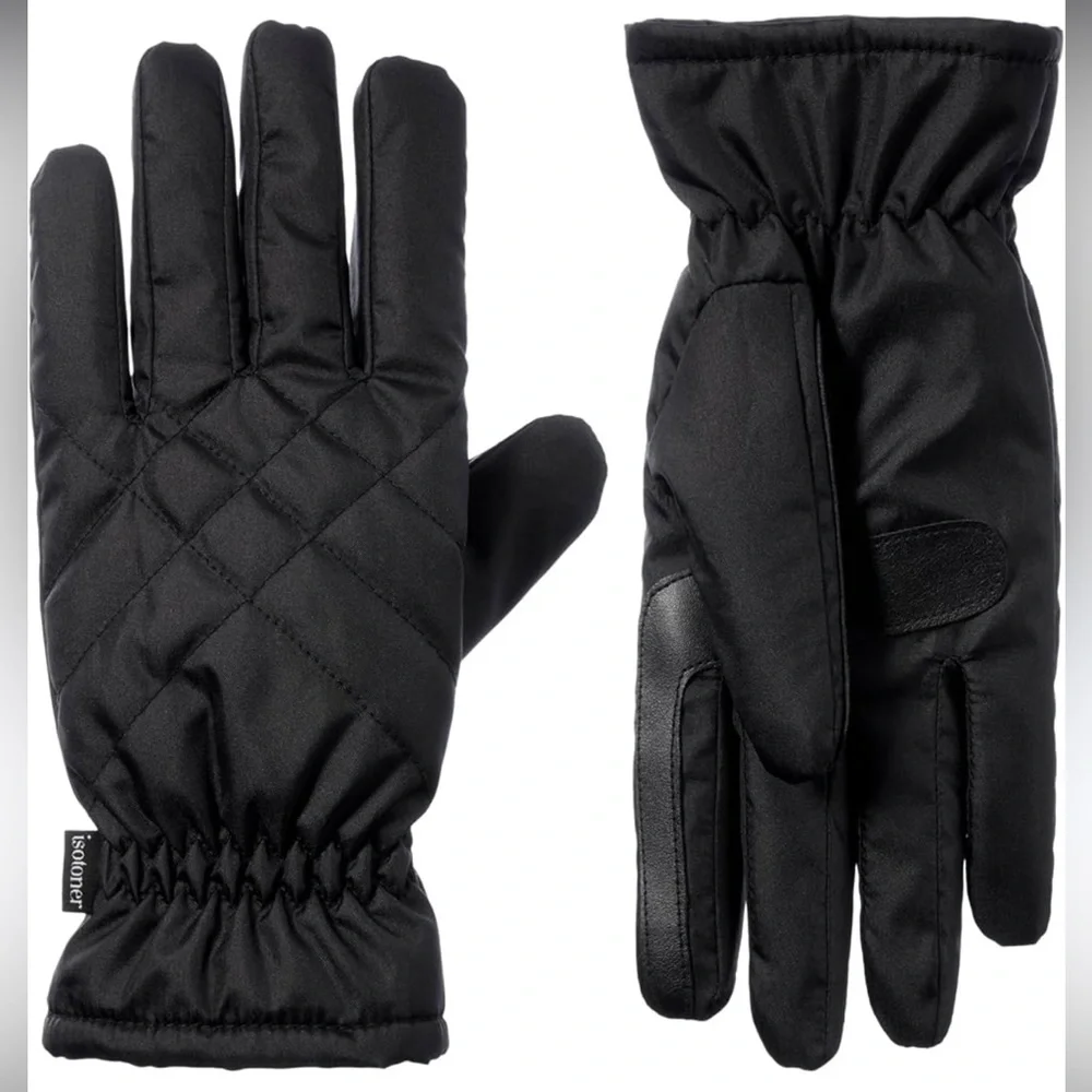 NWT Isotoner Women’s Sleekheat Gloves Touchscreen Technology‎ Gift Warm Winter